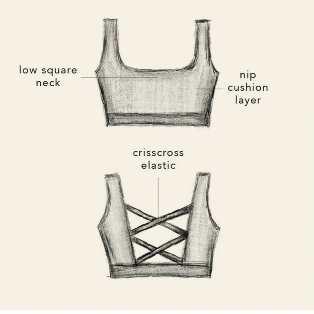 Blogilates Crisscross Sports Bra Teal Blue NWT - Picture 8 of 8